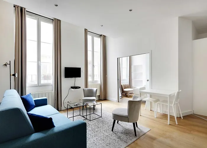 Appart Confortable -1Br 4P- Quartier Beaubourg