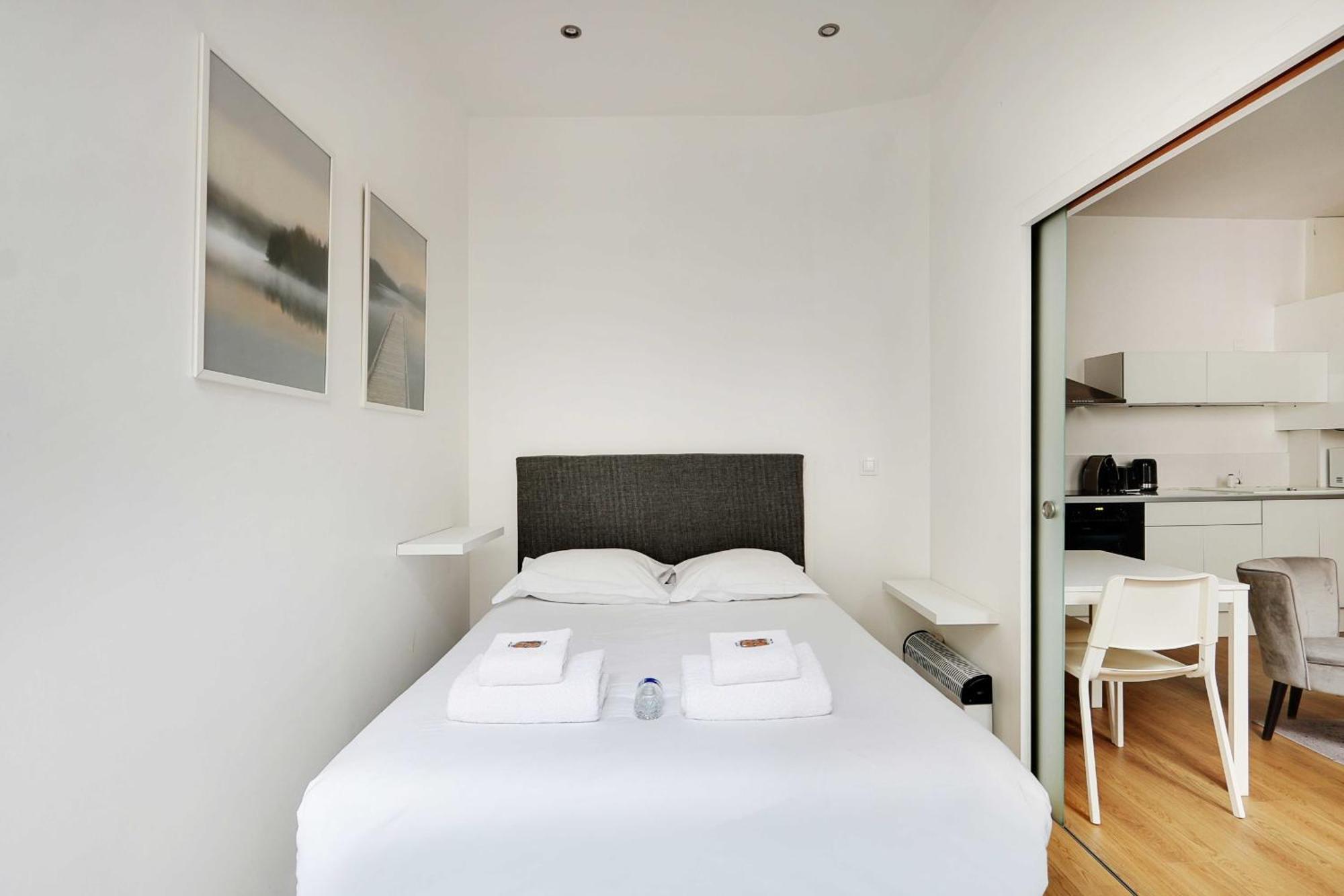 Confortable -1br 4p- Quartier Beaubourg Apartamento